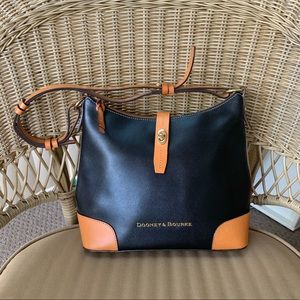 NWOT Dooney & Bourke Claremont Hobo Bag in Black